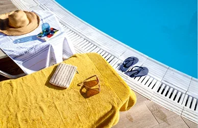 Swimming pool at TUI Suneo resort.