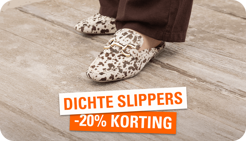 Dames dichte slippers