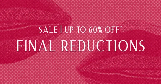 SALE UP TO 60% OFF