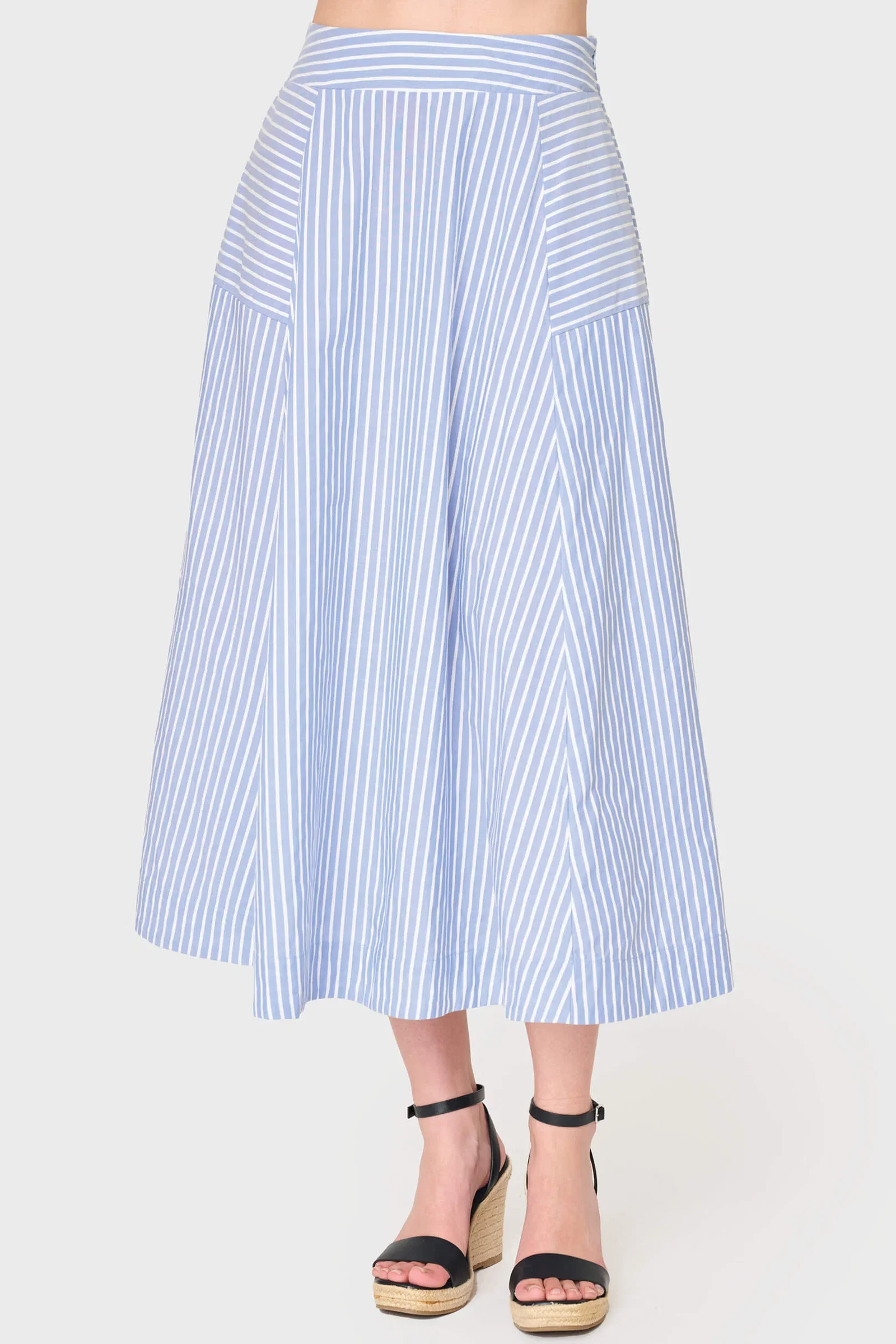 Image of Amanda Smocked Back Midi Skirt