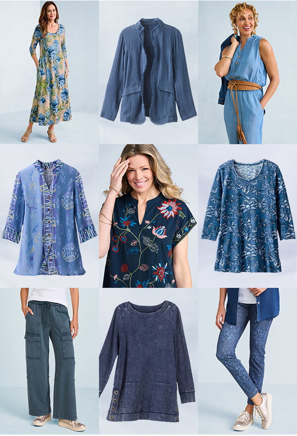 Blue Color Story grid