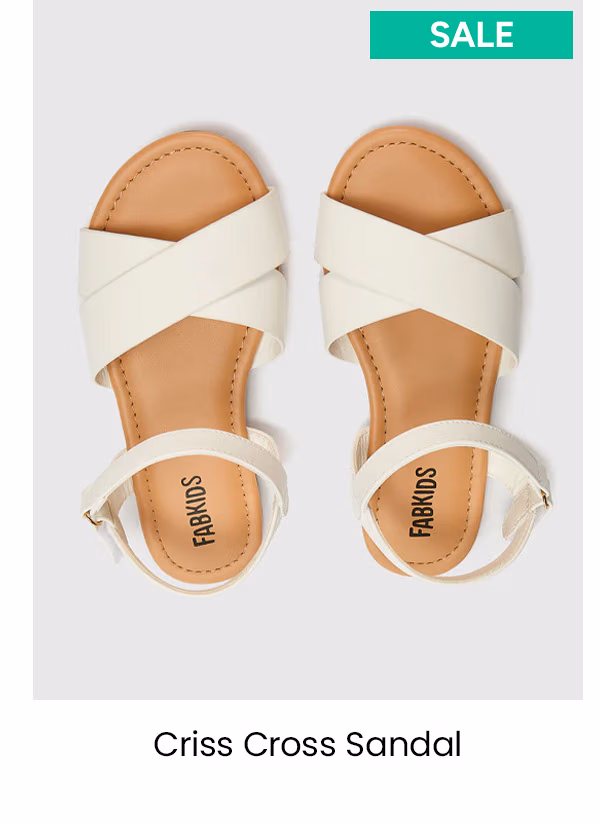 Criss Cross Sandal