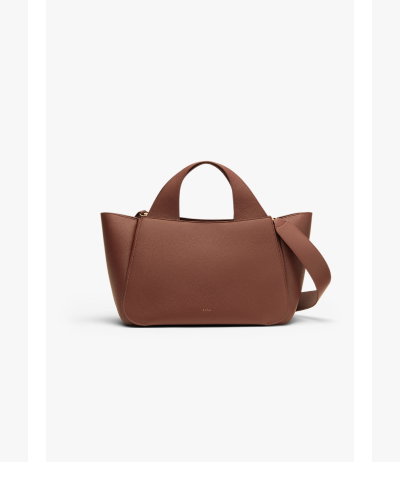 Mila Satchel Dark Chestnut