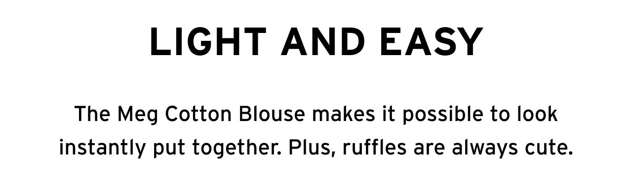 LIGHT AND EASY