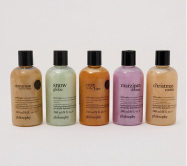 philosophy 5-piece 8oz seasonal shower gel collection