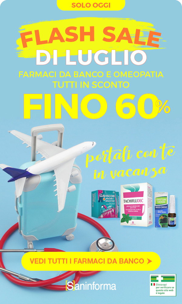 Saninforma Offerte: sconti fino 60% sui Farmaci da banco