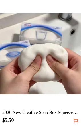 2026 New Creative Soap Box Squeeze Stress Relief Realistic Squishy Soap Squeeze Student Office Worker Stress Relief DIY Prank Tool - Party Favor - Fun - Creative Gift - Birthday Gift - Gift - Valentine's Day Gift - Children's Day Gift - Easter Gift - Perfect Gift - Best Gift - Halloween Gift - Stress Relief Tool - Party Favor - Squishy