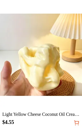 Light Yellow Cheese Coconut Oil Cream Cheese Squishy, Soft Dough Texture, Cream Filling, Silent Squeeze Stress Relief Toy, Suitable For Office Desk Focus And Mindfulness Break, Popular Adult Sensory Gadget, 6cm, Aesthetic