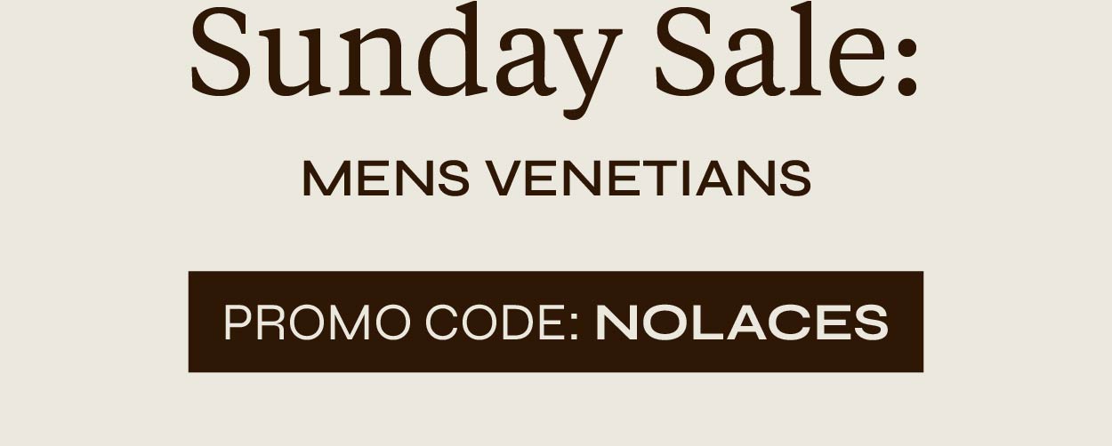 Men's Venetians