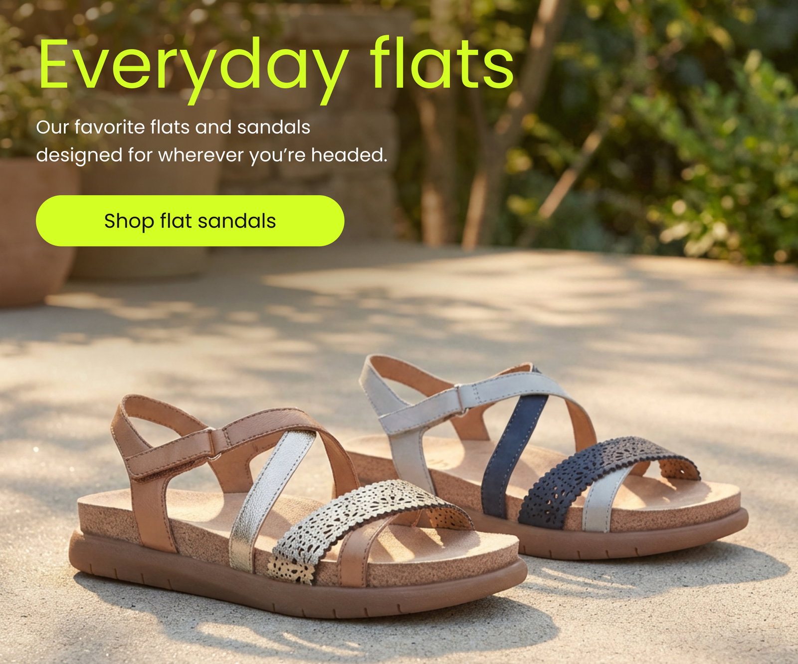 [ SHOP FLAT SANDALS ]