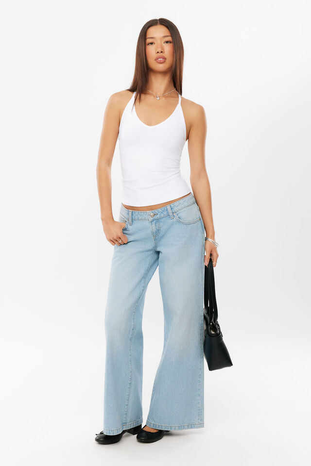 Ultra Low Rise Baggy Jean $60