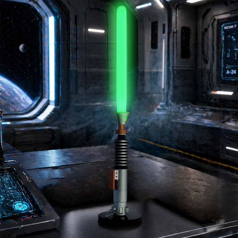 Star Wars Luke Skywalker Green Lightsaber Desk Lamp