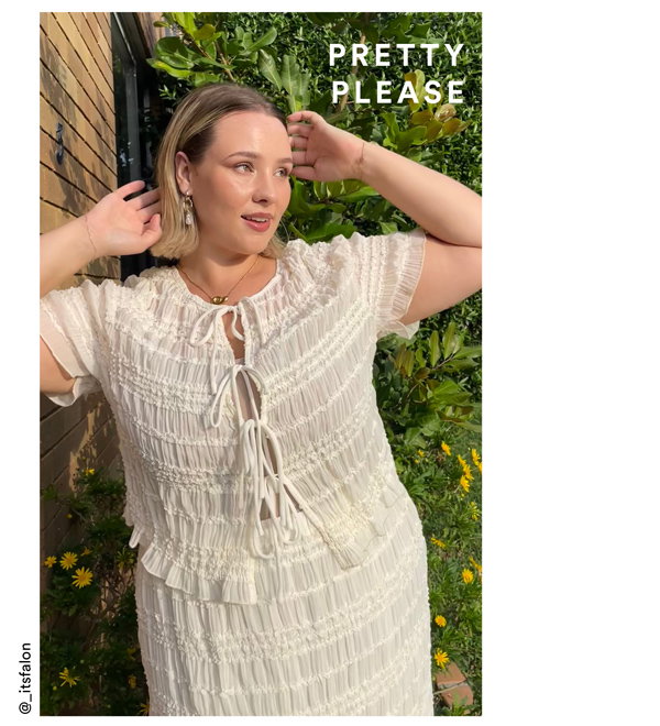 Shop the Emelia Shirred Top