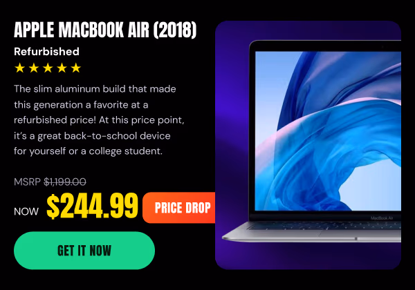 Apple MacBook Air (2018) 13