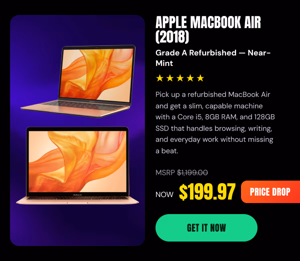 Apple MacBook Air (2018) 13