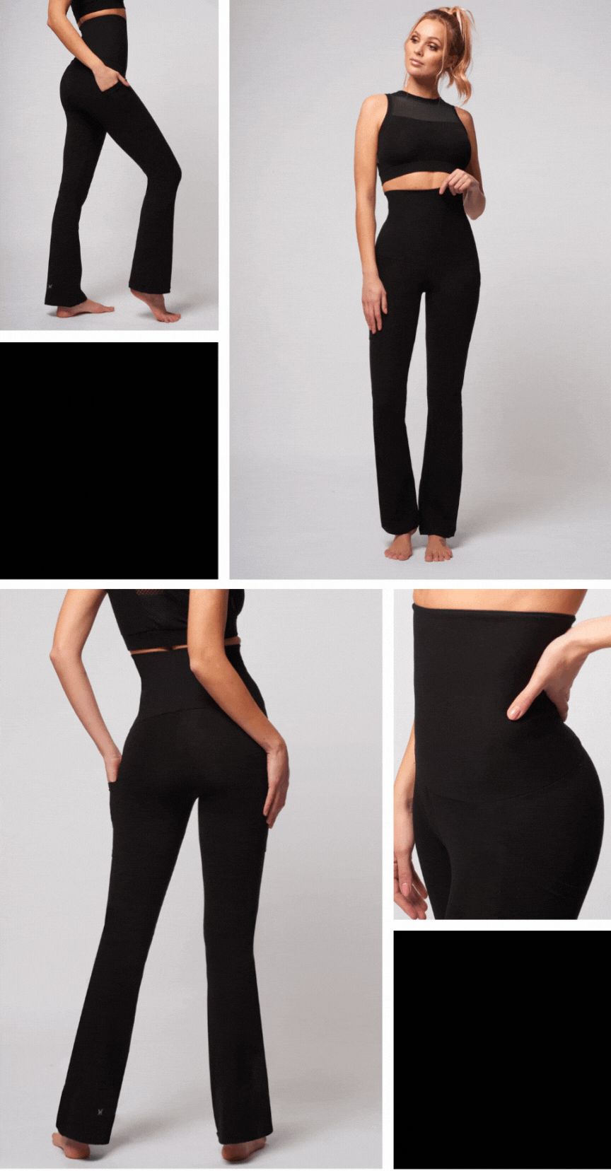 Super high waist bootcut leggings