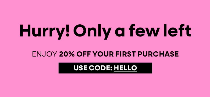 20% off your first order
