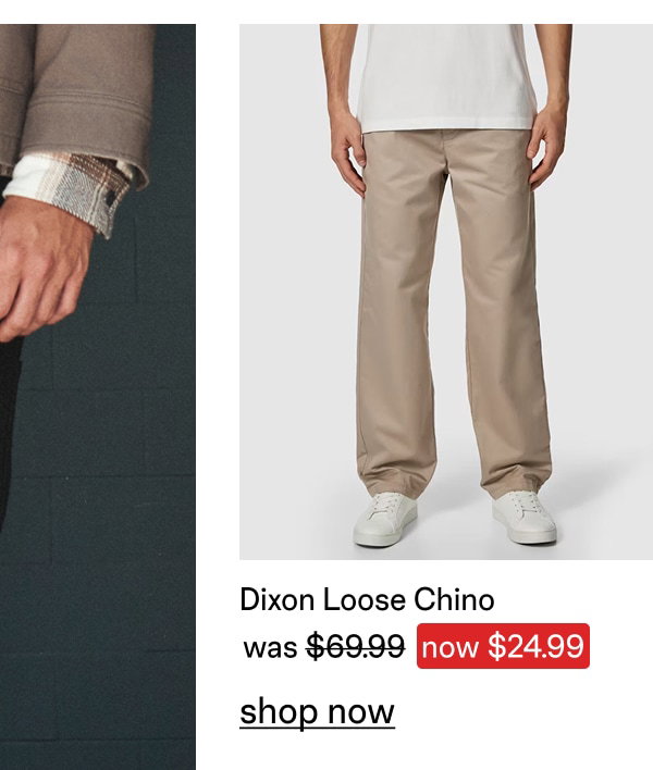 Sand Dixon Loose Chino