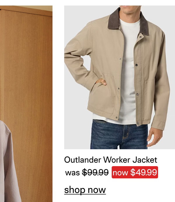 Stone Outlander Worker Jacket