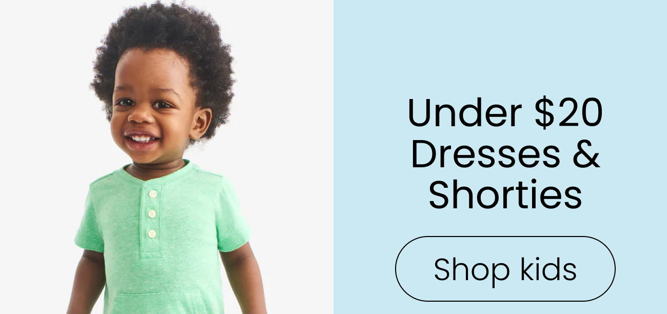 Under $20 Dresses & Shorties  shop kids