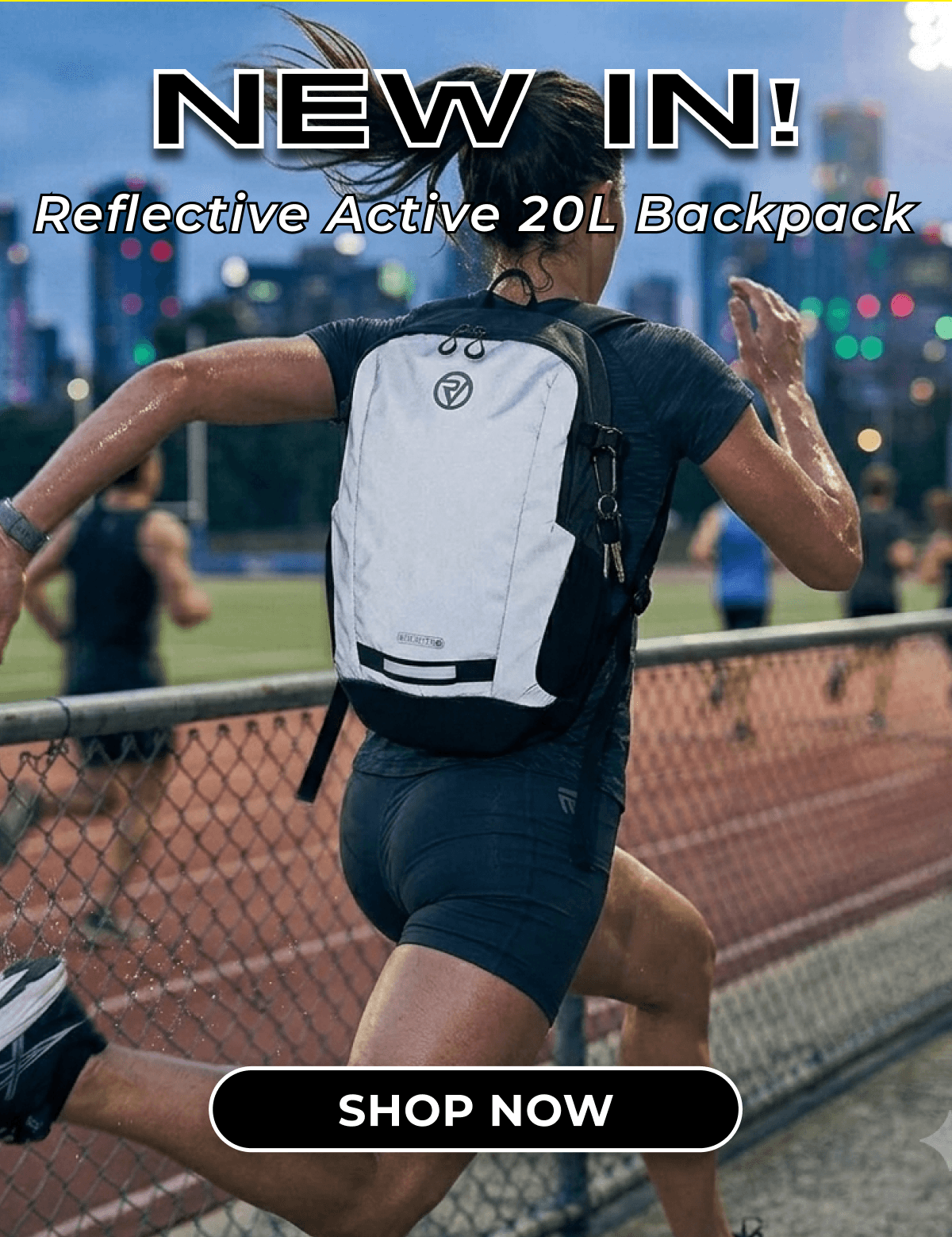 New in 20L active backpack!