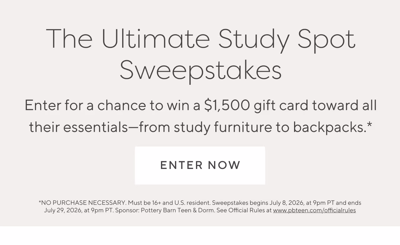 The Ultimate Study Spot Sweepstakes