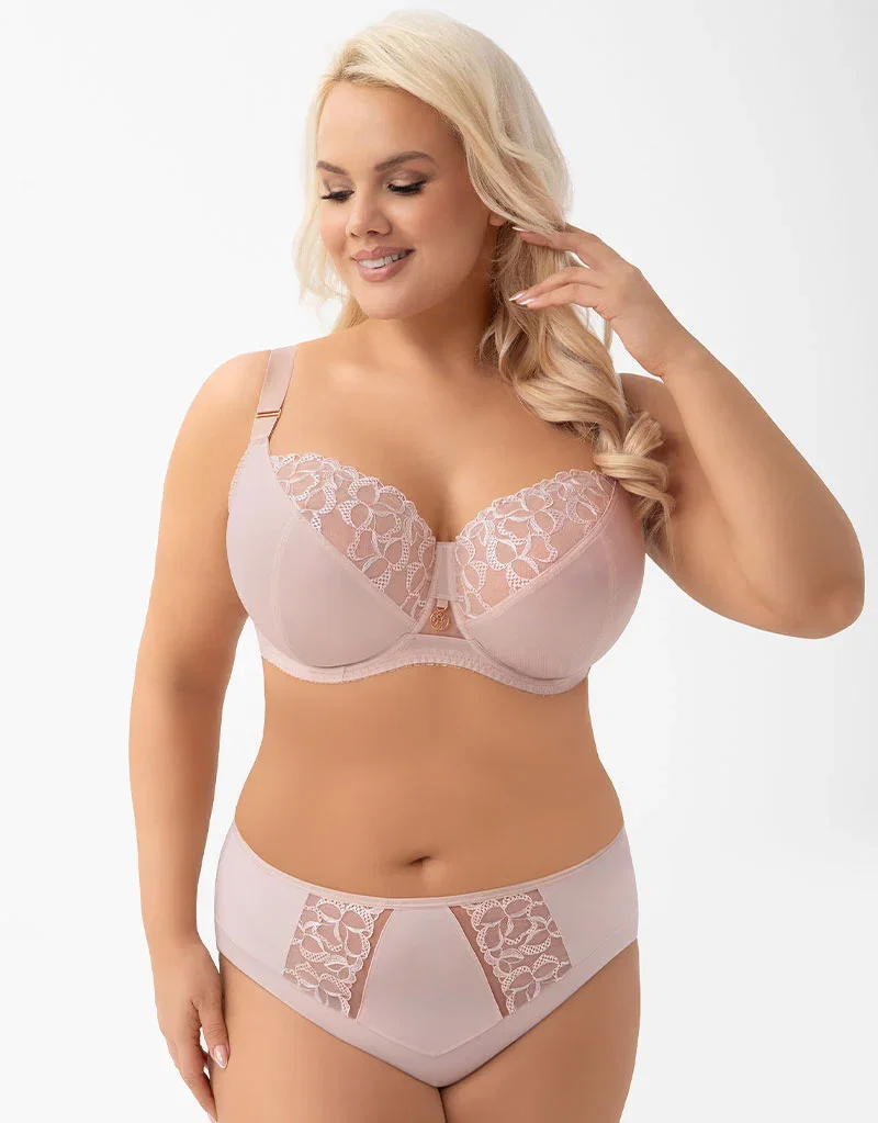 Gorsenia Isla Balconette Bra Beige