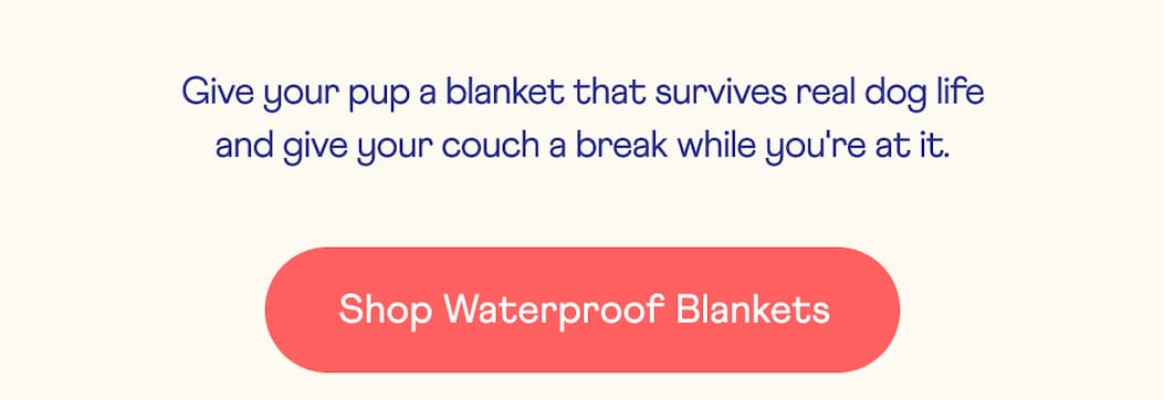 Give your pup a blanket that survives real dog life and give your couch a break while you're at it.  | Shop Waterproof Blankets