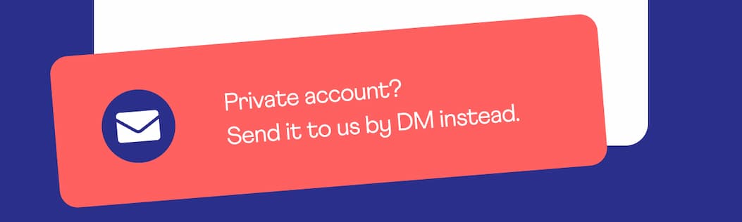 📩 Private account? Send it to us by DM instead.