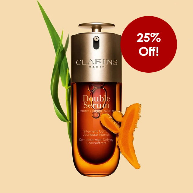 25% Off Full-Priced Clarins