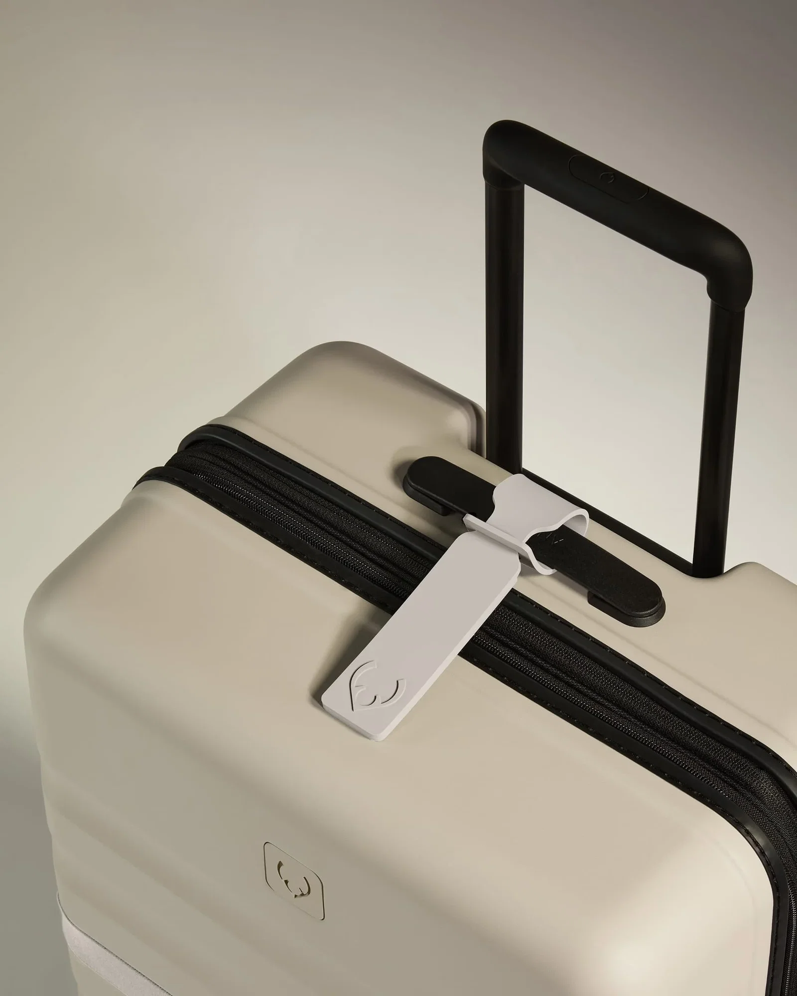 Image of Luggage Tag in Taupe