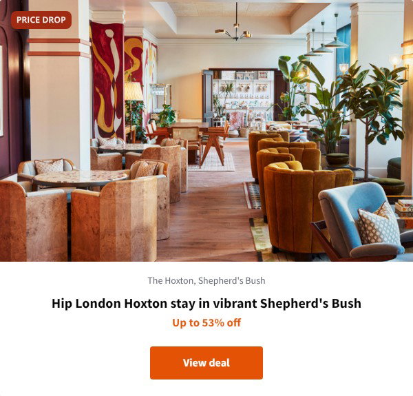 Hip London Hoxton stay in vibrant Shepherd's Bush