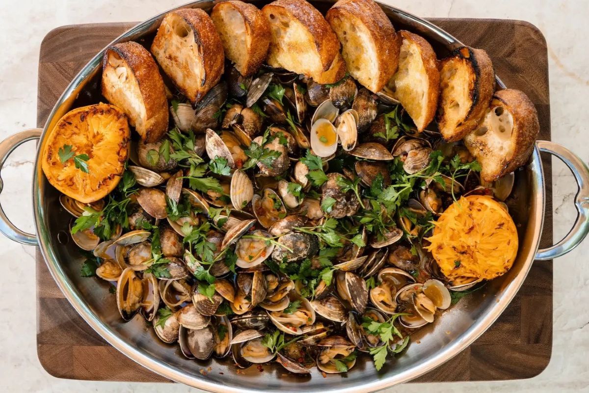 IMG: Grilled Clams Casino