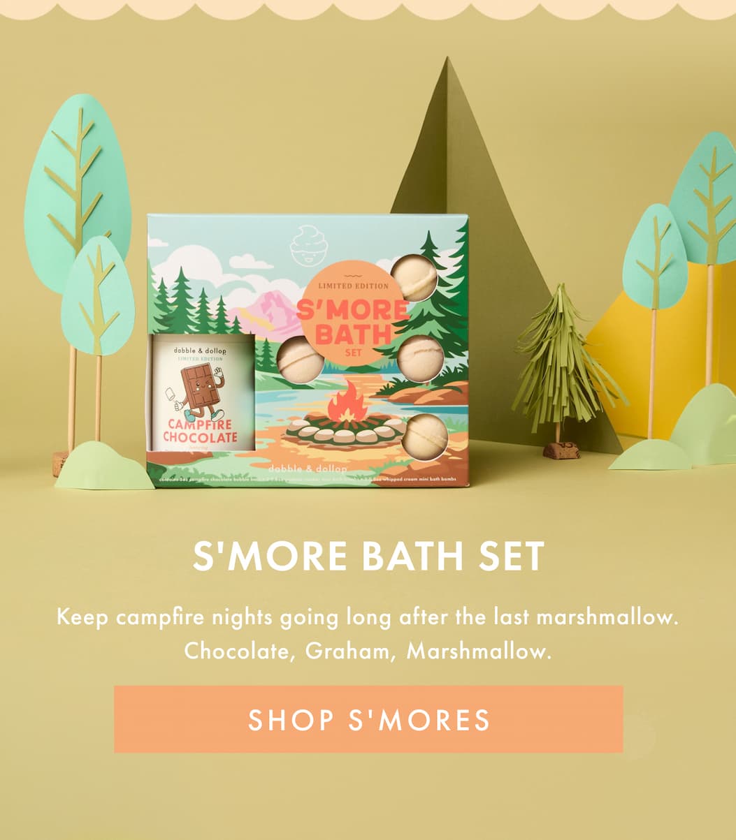 S'MORE BATH SET | SHOP S'MORES