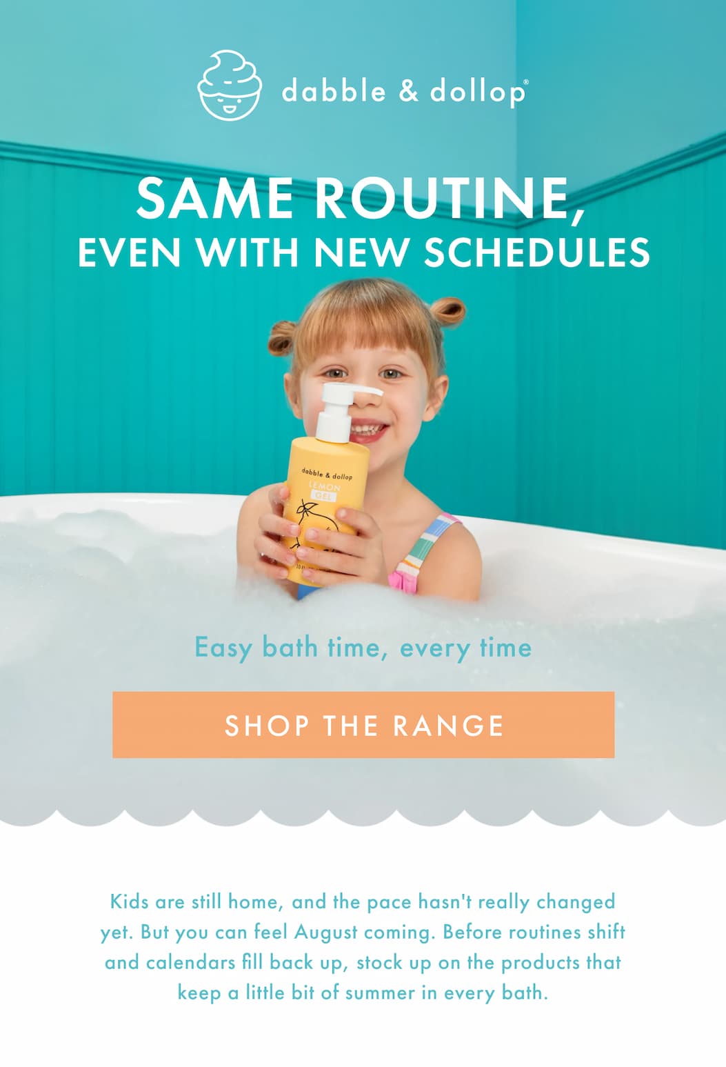 SAME ROUTINE, EVEN WITH NEW SCHEDULES | SHOP THE RANGE