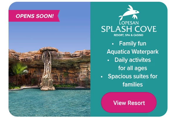 Lopesan Splash Cove-Family fun Aquatica Waterpark-Daily activites for all ages-Spacious suites for families