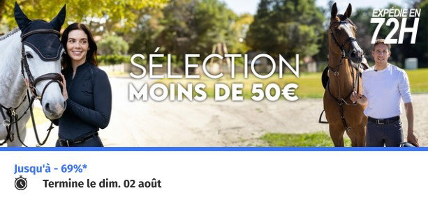 Sélection moins de 50