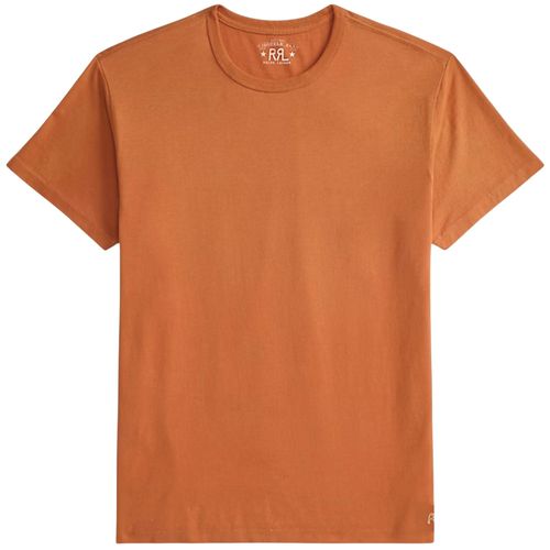 RRL by Ralph Lauren Garment-Dyed Crewneck T-Shirt - Orange