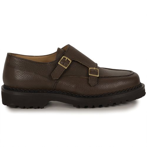Yuketen Double Monk Strap - Pale Brown