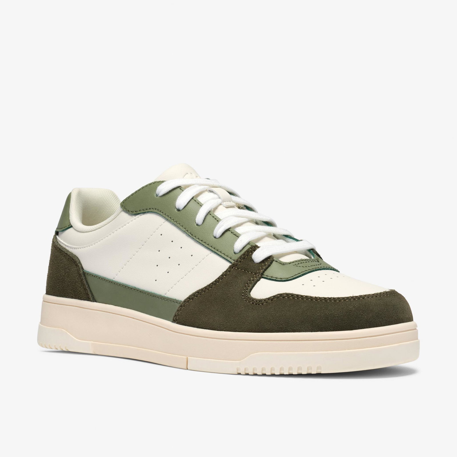 Shop Newick Lace Sneakers Green Combination