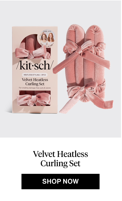 Velvet Heatless Curling Set