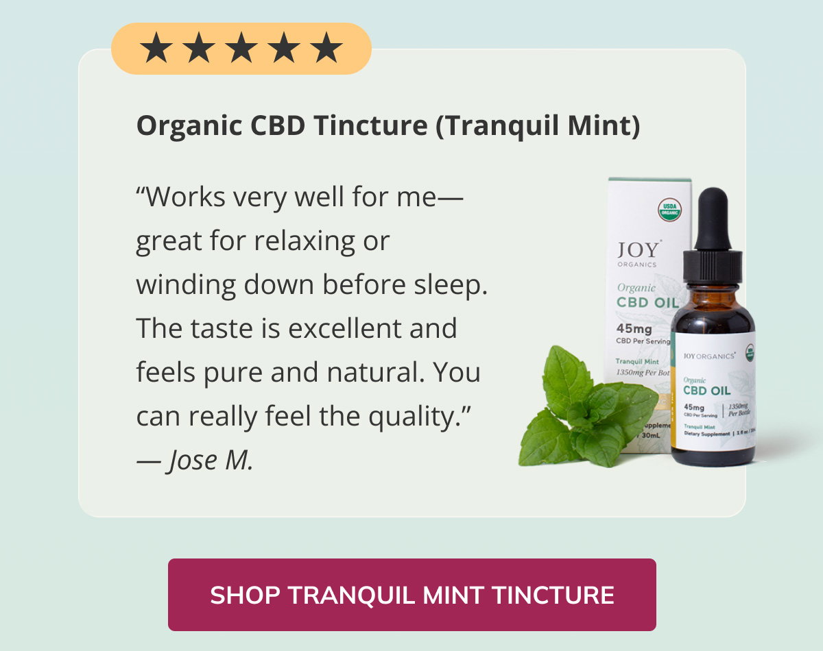 Shop Tranquil Mint Tincture