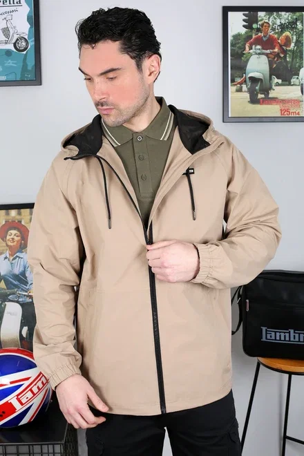 Ripstop Hooded Jacket