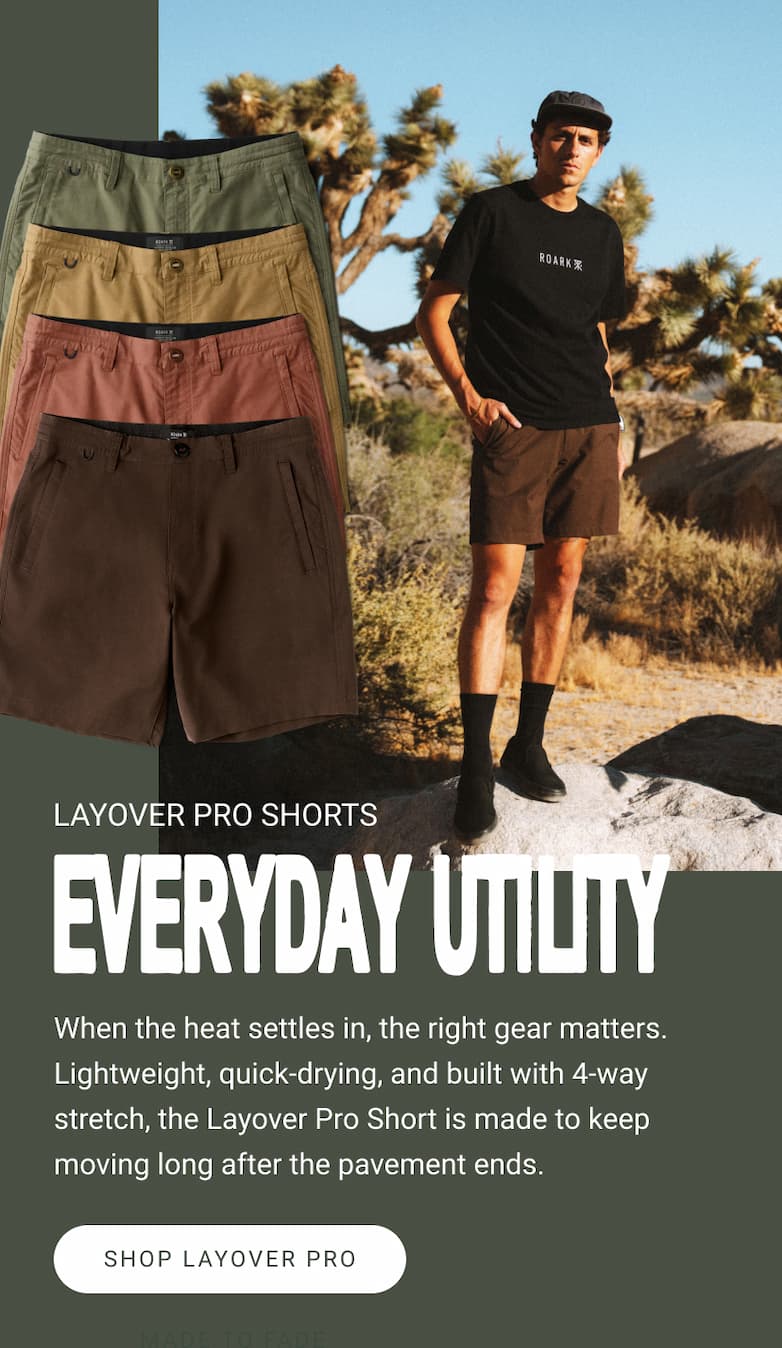Layover Pro Traveler Shorts