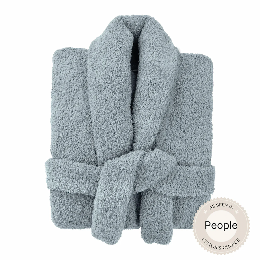 Signature Shawl Collar Robe in Maliblu