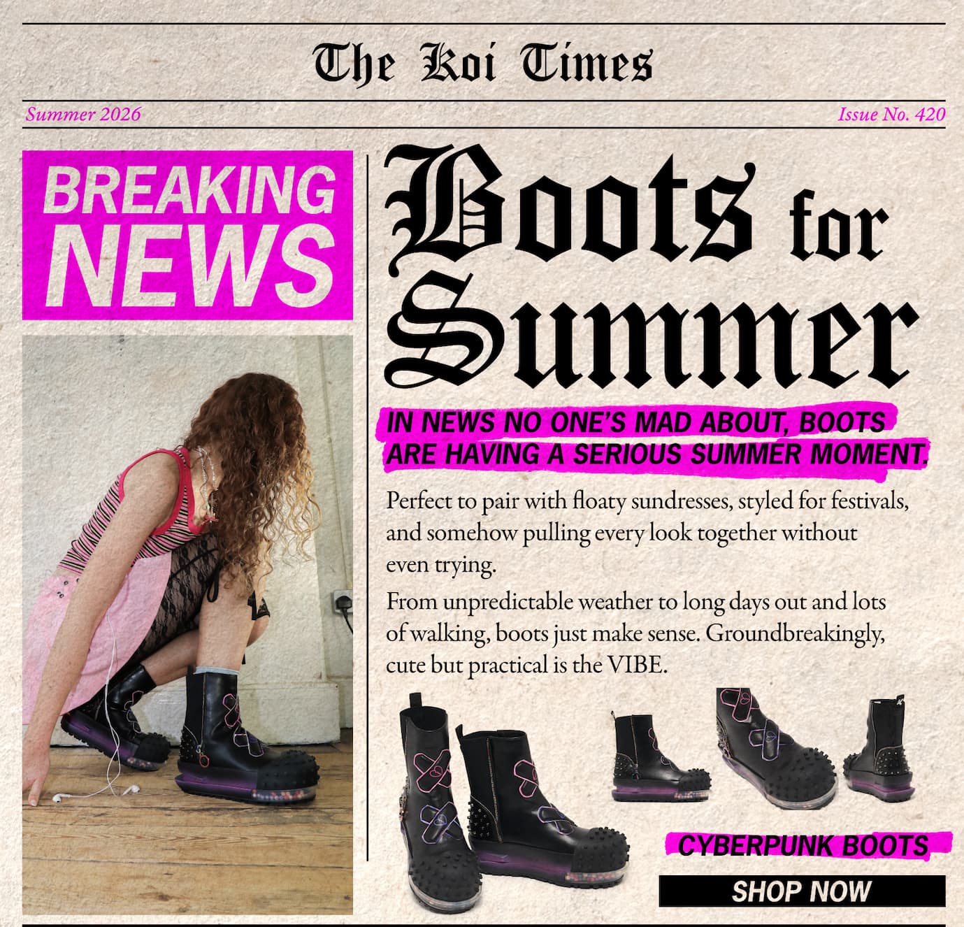 Boots for Summer