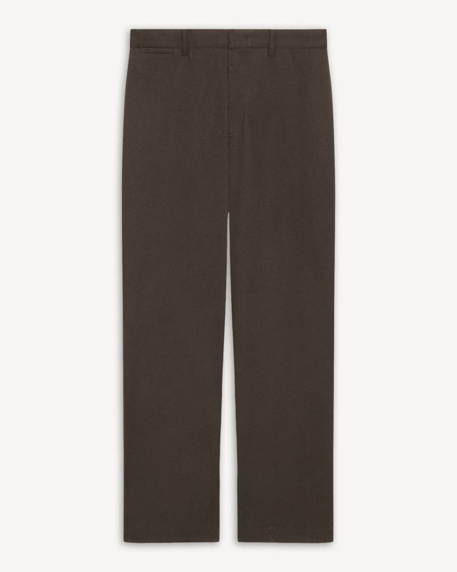 Straight Chino Trousers in Moonsoft Cotton