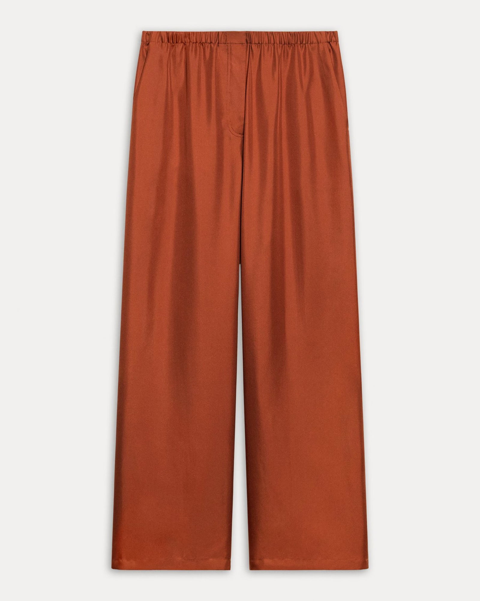 Flowy Trousers in Mod Silk Twill