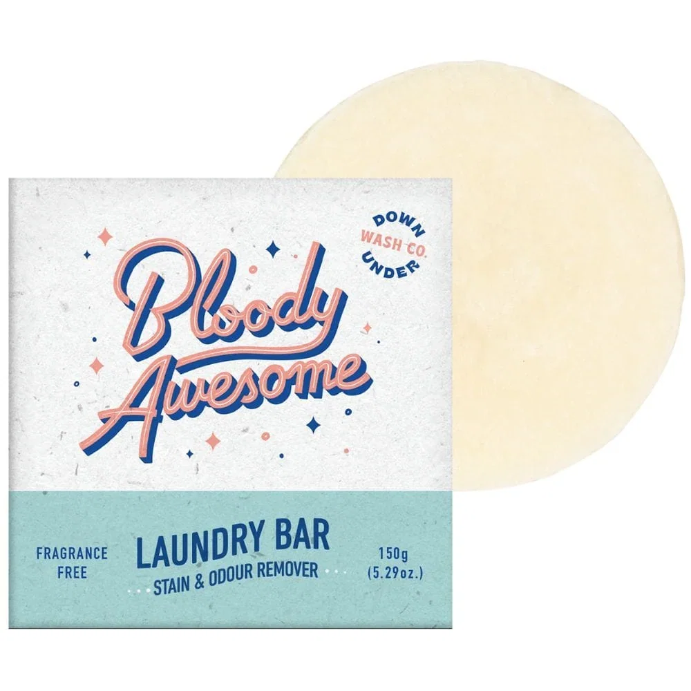 Image of Downunder Wash Co Laundry Bar &amp; Stain Remover - Fragrance Free