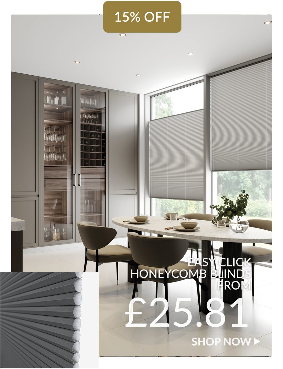 Easy Click Pleated Blinds 